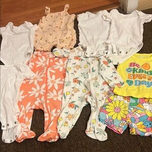 Carters , children place baby girl  clothes
